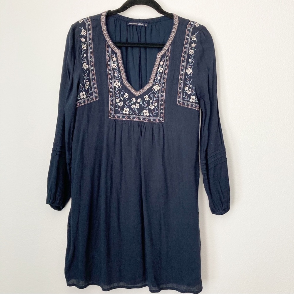 Abercrombie & Fitch Embroidered Dress | Size S